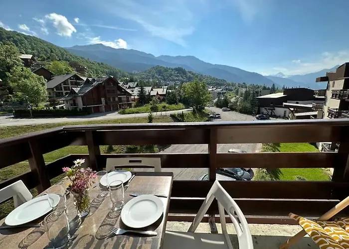 Serre Chevalier Chantemerle Vue Montagne